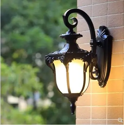 Европейский открытый водонепроницаемый настенный светильник американский ретро открытый садовый светильник балкон Гостиная прохода коридор сад настенный