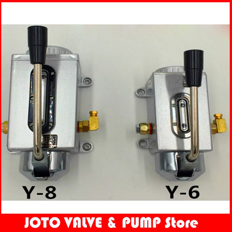 

Manual oil pump Y-8 Lubricating pump Punching pump CNC machine tool oiler