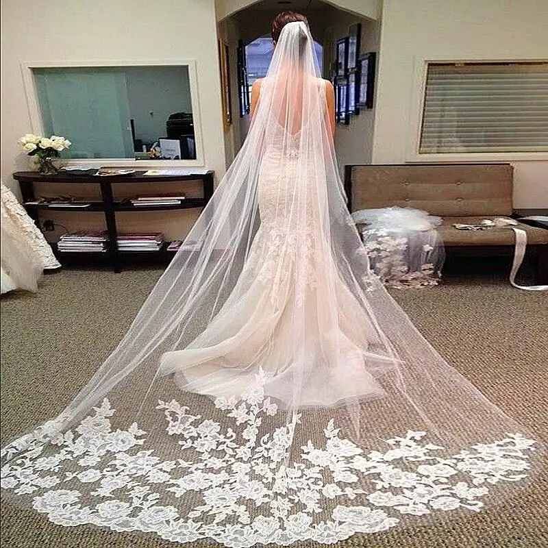 very sheer wedding veils
