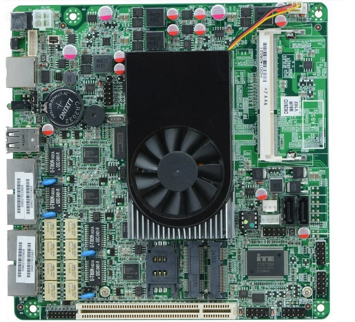 

2* SATA2+1* MSATA+BYPASS+VGA+BIOS industrial motherboard for D525 firewall 4*Intel 82583V Gigabit Ethernet