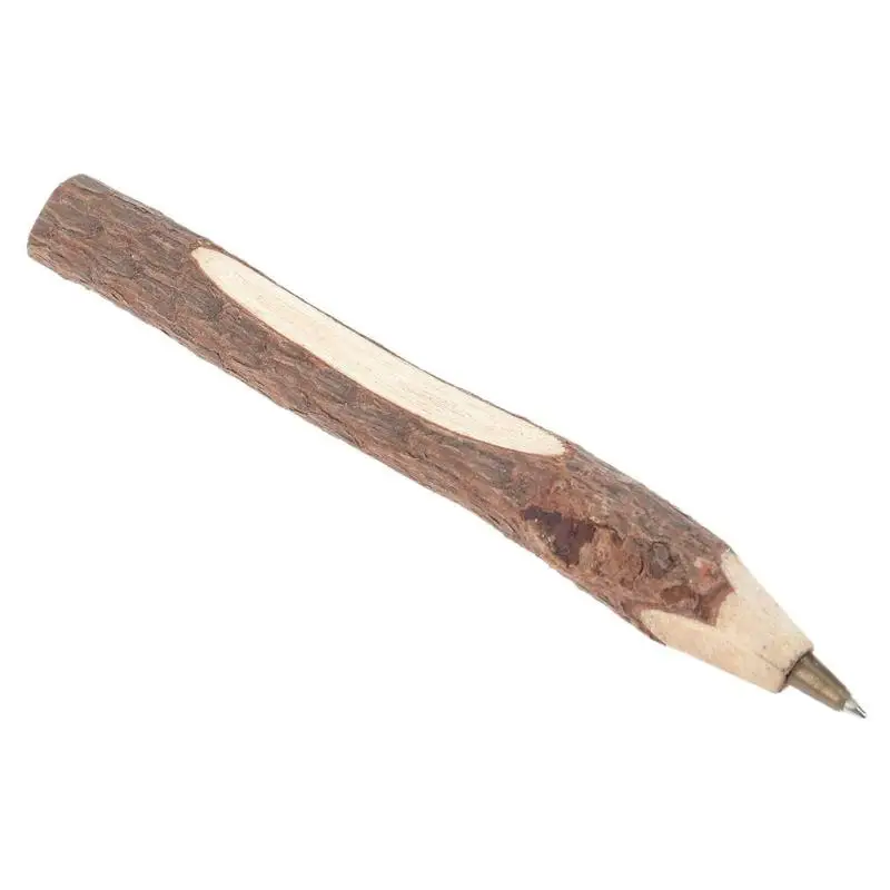 5 шт. винтажная деревянная Экологичная шариковая ручка карандаш школьные офисные поставки