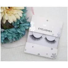 1 пара ручная работа 3D норковые ресницы натуральные накладные ресницы Снежинка коробка пакет макияж Косметические Инструменты
