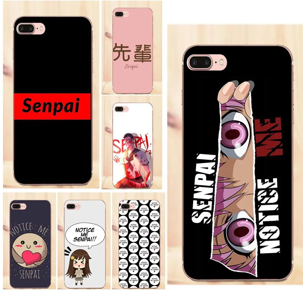 Maerknon для Huawei Honor 4C 5A 5X 6A 6C 6X 7X 9 V8 V10 Mate 7 8 10 P9 P20 Pro Lite Play Soft Custom Phone Senpai Note Me|Бамперы| |