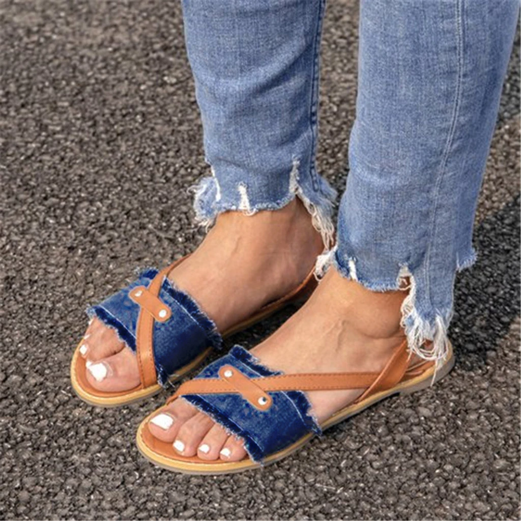 cloth gladiator sandals