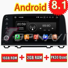 TOPNAVI Quad Core Android 8.1 Car Multimedia Player for Honda CRV 2017 Autoradio GPS Navigation NO DVD Stereo Capacitive screen