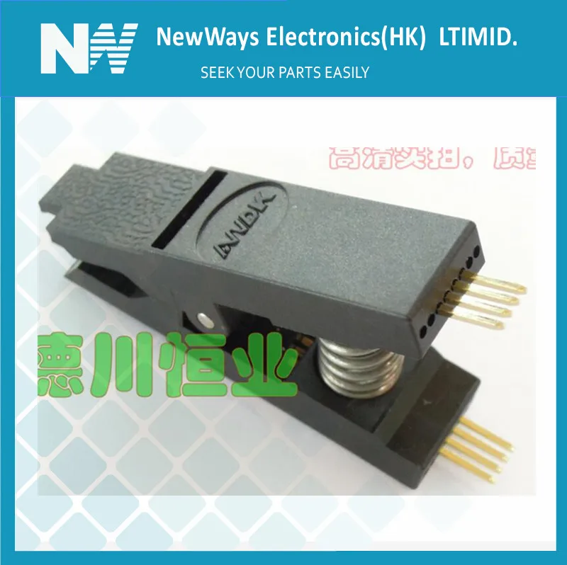 Программатор Ic Socket Spi Bios Flash Test Burn Down The Free Clip Sop8 24C 93C 25Lf | Обустройство дома