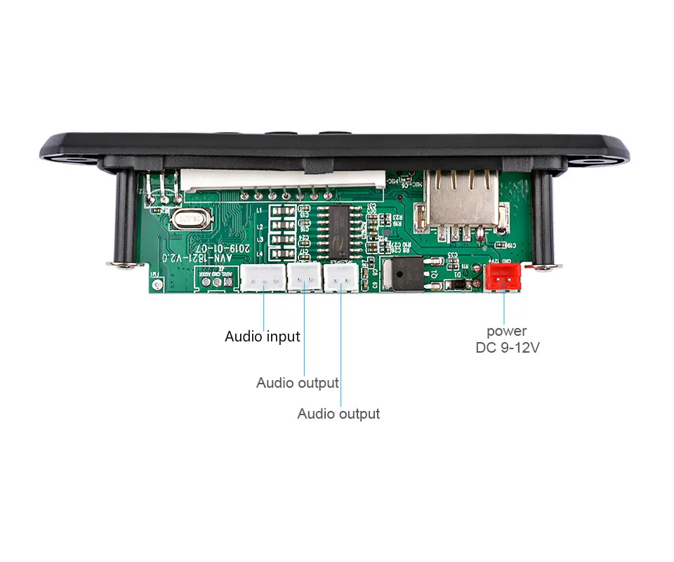 AIYIMA 15Wx2 Bluetooth усилитель доска MP3 декодер плата Bluetooth 5,0 приемник WAV APE FLAC аудио декодирование USB TF FM AUX