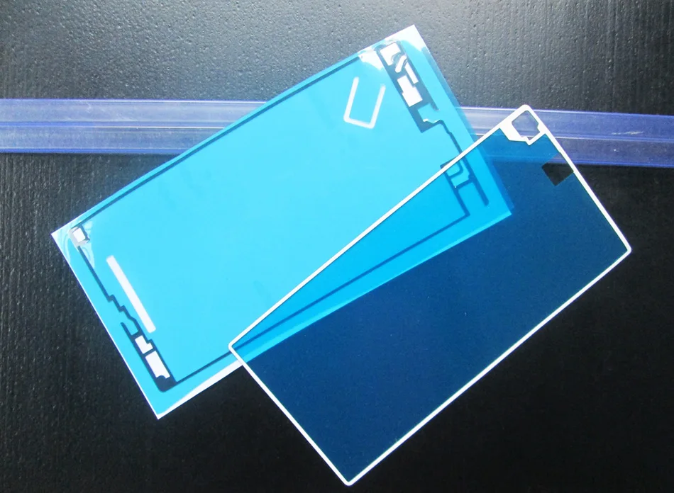 BLINGIRD передняя + задняя клейкая лента наклейка для Sony Xperia Z Ultra XL39h C6802 C6806 LCD Корпус
