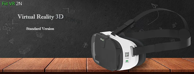 Leather Version Fiit 2n 3d Vr Headset Glasses Virtual Reality Helmet Game Video Box Mobile Phone 4 6 Phone Bluetooth Remote In 3d Glasses Virtual Reality Glasses From Consumer Electronics