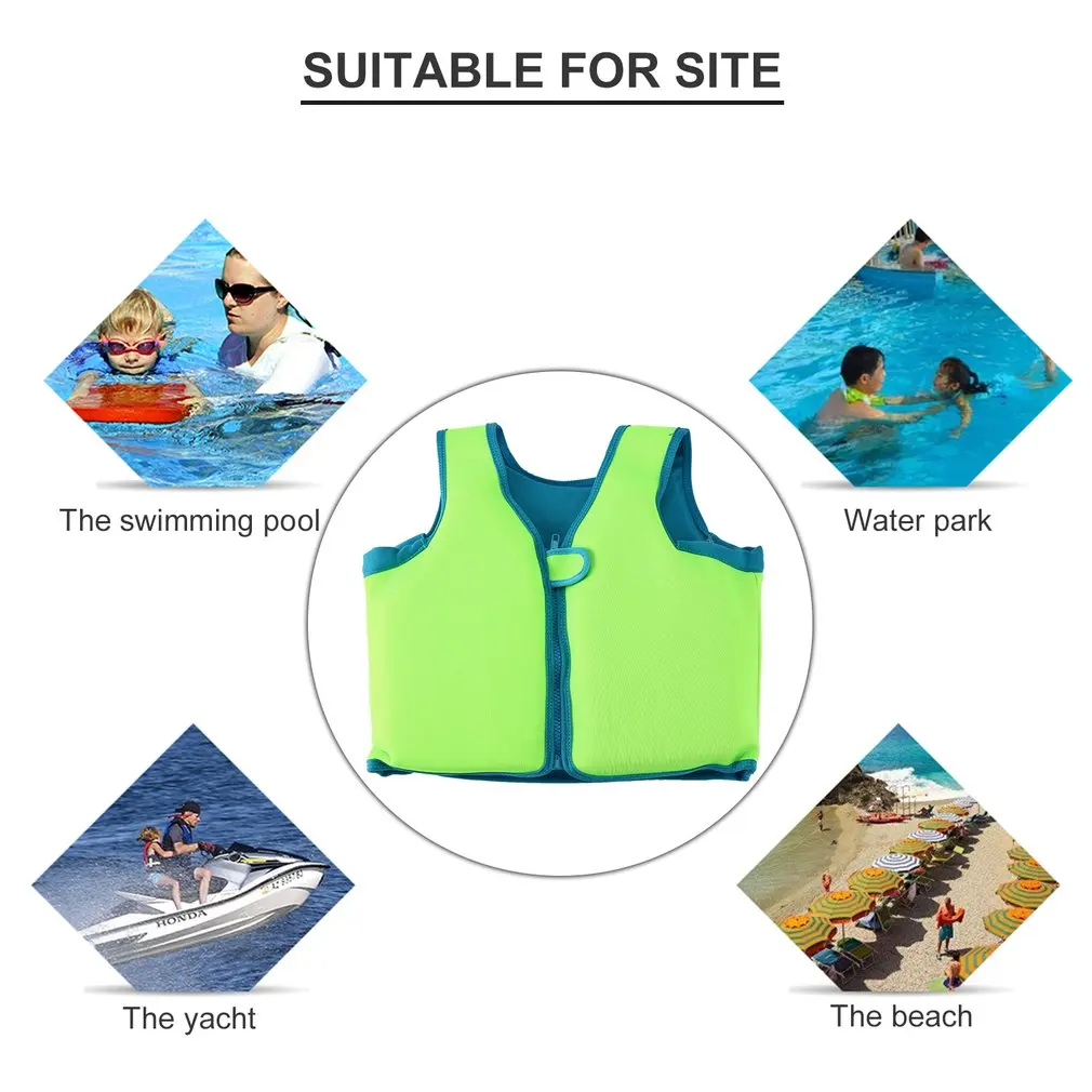 Chaud! Bébé gilet de bain flotteur enfants natation formateur flottabilité maillot de bain garçons filles gilet de sauvetage Rafting gilet de sauvetage accessoires de piscine