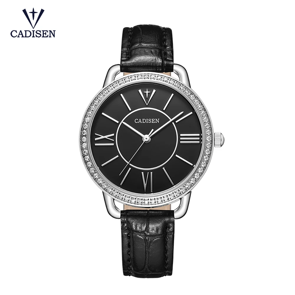 

Cadisen C2016 Luxury Women Watches Quartz Ladies Watch Girl Wristwatch PU Leather Dress Wrist Watch Clock Gift for Women