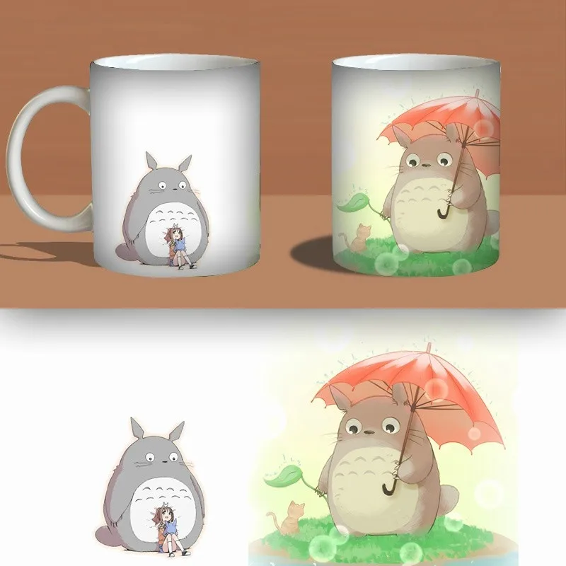 

My Neighbor Totoro Cup Procelain Tea Cup Ceramic Tea Mugs Beer Friend Cups Milk Coffee Mug