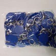 100 шт./лот 13,56 MГц nfc-метка MF S50 1 k F08 IC брелоки ISO14443A читаемые и записываемые карты использовать ABS материал