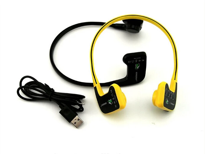 Winait новое поколение 8 Гб Водонепроницаемая костная проводимость MP3 гарнитура/Водонепроницаемая подводная гарнитура MP3 плеер