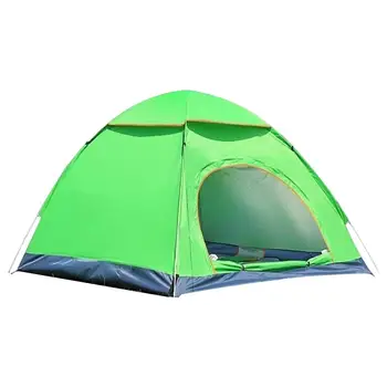 

Automatic Pop Up Outdoor Family Camping Tent with Gauze Mosquito Net Easy Open Camp Tents Ultralight Instant Shade 4