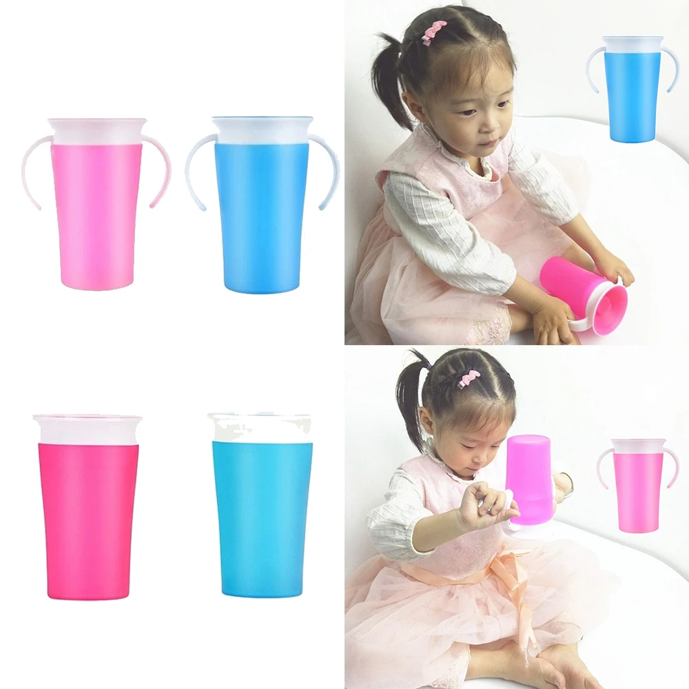 Buy 1pcs useful Baby Toddler 360 Degree Training Drinking Cup Safe Non Spill