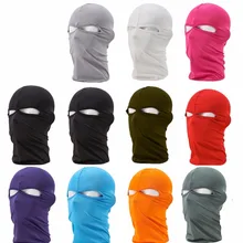 EA14 Cycling Ski Neck protecting Outdoor Lycra Full Face Protect Mask Cycling Sports Face Mask