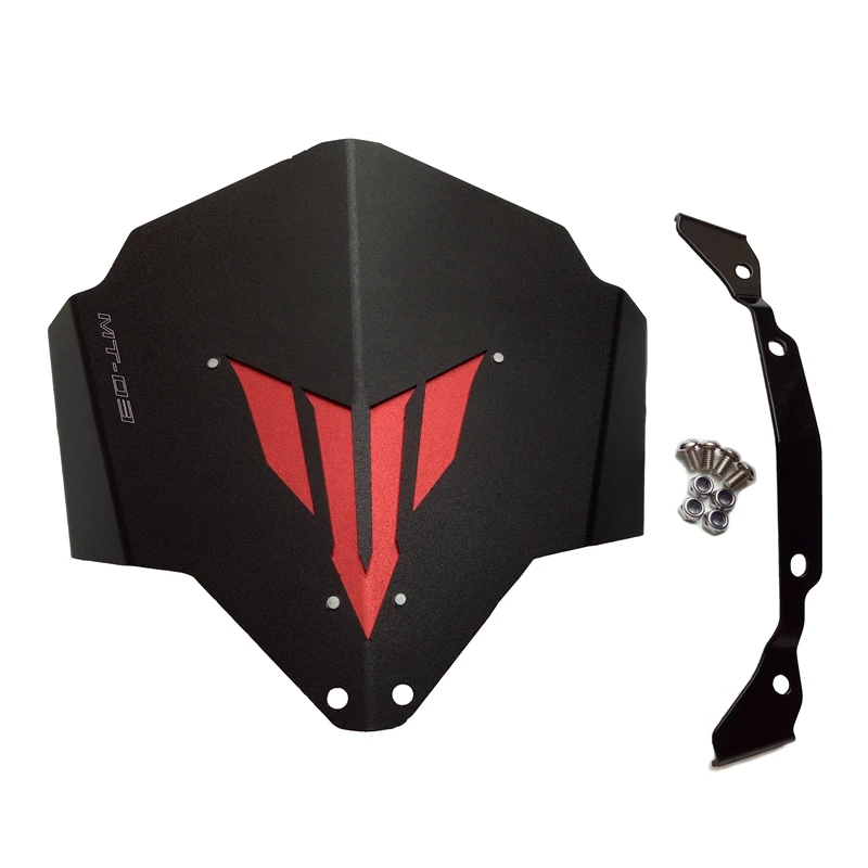 For Yamaha MT-03 MT-25 FZ-03 Motorcycle Windscreen Windshield High Strength Aluminum For Yamaha MT03 MT25 FZ03 2015 2016 New (5)