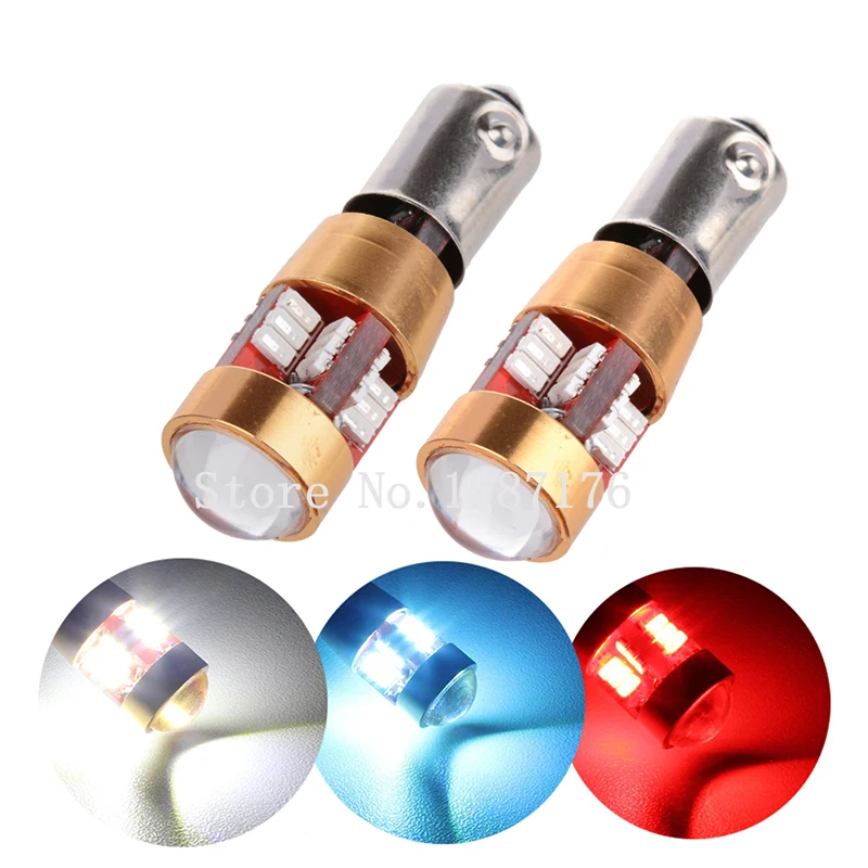 

1Pcs Auto BA9S T4W BAX9S H6W BAY9S H21W 3014 27 SMD White 12V Car side wedge door clearance Marker Rear Reverse lamp bulb LED.