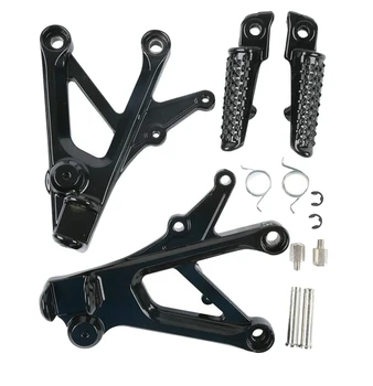 

Black Front Footrest Foot Pegs For Honda CBR600 F4 1999-2000 Parts Foot peg New