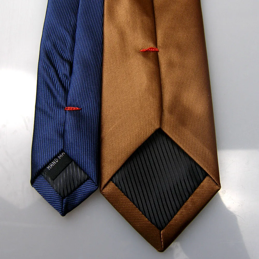 Мужские галстуки LAMMULIN, модный дизайн, синий узел, контрастный коричневый, двухцветная шейный галстук, Лоскутная микрофибра шейный платок, тонкий галстук 6 см, галстук