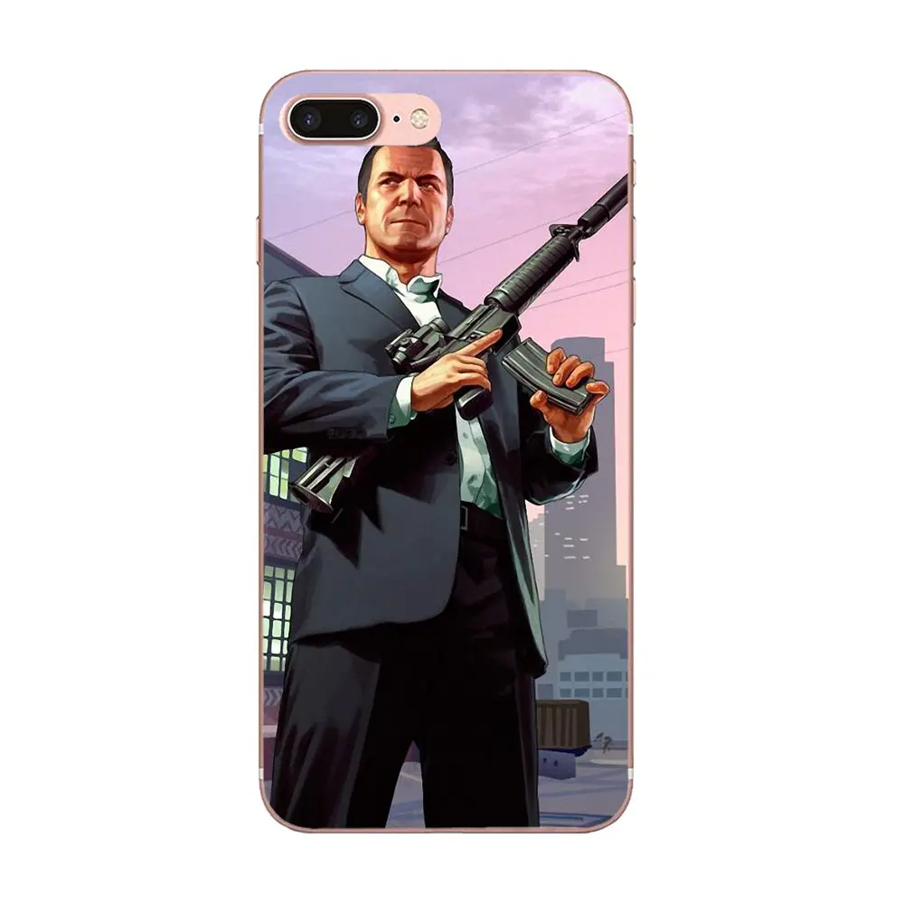 Розничная продажа кражи Авто Gta для Xiaomi Redmi Mi Note 7 8 9 SE Pro Lite Go Play TPU|Чехлы-накладки| |