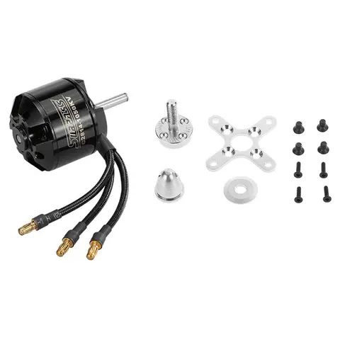 ABWE Best Sale High Performance 2814 1050KV 14 Poles Brushless Motor for RC Airplane Fixed wing Black title=