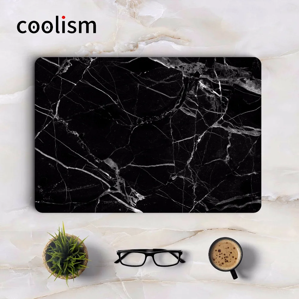 

Black Marble Grain Skin Laptop Sticker for Apple Macbook Air Pro Retina 11 12 13 15.6 inch Mi Book Mac Notebook Full Cover Skin