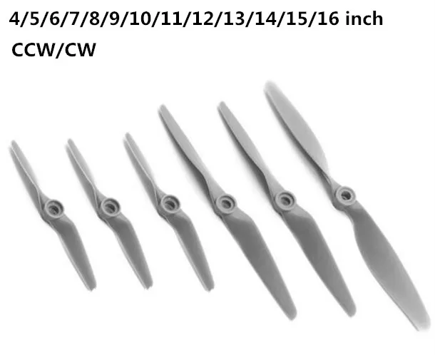 

6PCS Free Shipping High Quality APC Propeller CW and CCW(17*8/16*8/15*8/14*7/13*6.5/12*6/11*5.5/11*7/10*5/10*6/10*7/10*10)