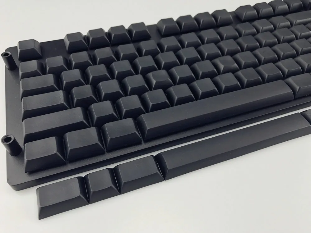 Dsa keycaps пустые печатные 117 клавиши толстые pbt для механической клавиатуры Dsa профили ANSI макет