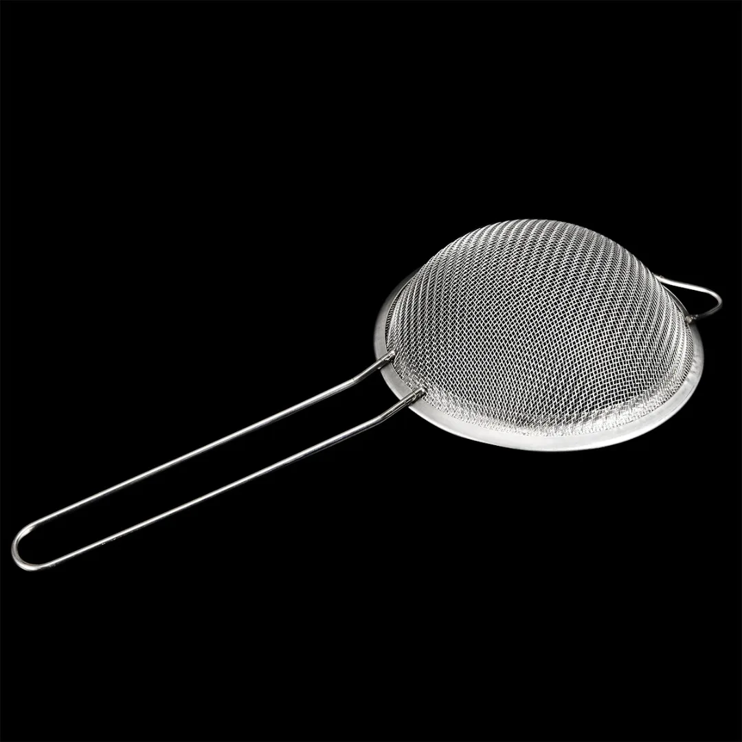 1pcs Stainless Steel Wire Fine Mesh Oil Strainer Useful Skimmer Strainer with Handle Flour Sifter Sieve Colander Kitchen Gadgets