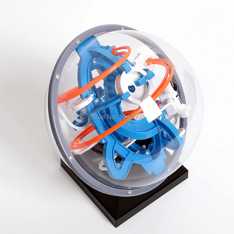 3D космическая Миссия лабиринт Глобус шар головоломка игрушка, интерактивный головоломка волшебный интеллект шар с 80 сложных IQ игрушки с балансом