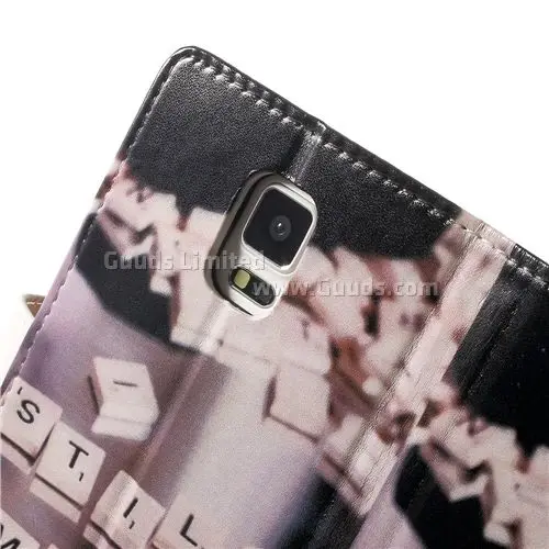 Love Letters Leather Flip Cover for Samsung Galaxy Note 4 N910