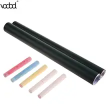 45*110 настенная доска наклейка доска из ПВХ наклейка s Дети Рисование письма съемные наклейки с мелом офисные школьные принадлежности