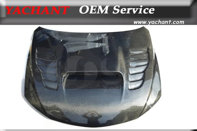Car Styling Auto Accessories Carbon Fiber Hood Fit For 2008 2014