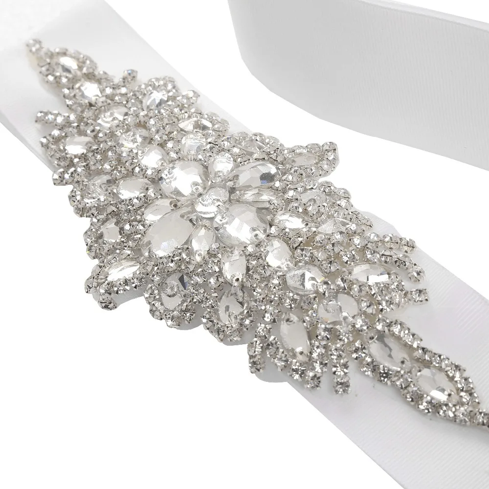 Высокое качество ослепительно Стекло кристалл горного хрусталя свадебный пояс с кристаллами для свадебное платье Роскошные свадебные пояса Люкс Sash