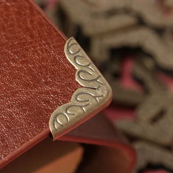 

100Pcs/Lot Book Notebook Metal Corners for Books Scrapbooking Albums Menus Corner Protectors Crafts