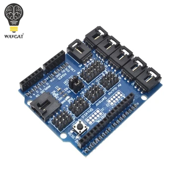 

Free shipping Smart Electronics Sensor Shield V4.0 V4 Digital Analog Module Expansion Development Board
