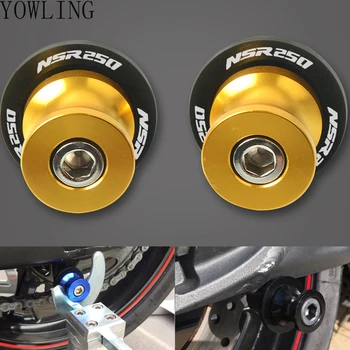 

8MM Motorcycle Accessories stands screws Swin garm Swingarm Spools slider for HONDA NSR250/MC18/MC21/MC22/MC19/CBR250 1988-1994