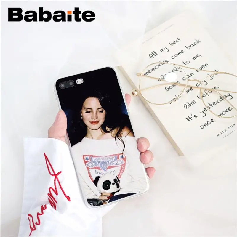 Babaite Lana Del Rey TPU Мягкий силиконовый чехол для телефона iPhone X XS MAX 6 6S 7 7plus 8 8Plus 5 5S XR 10 Чехол - Цвет: A16