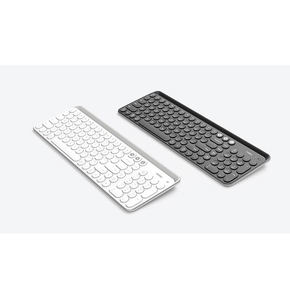 Xiaomi Miiiw Bluetooth Двухрежимная Клавиатура 2 4 ГГц беспроводное подключение 10 м в