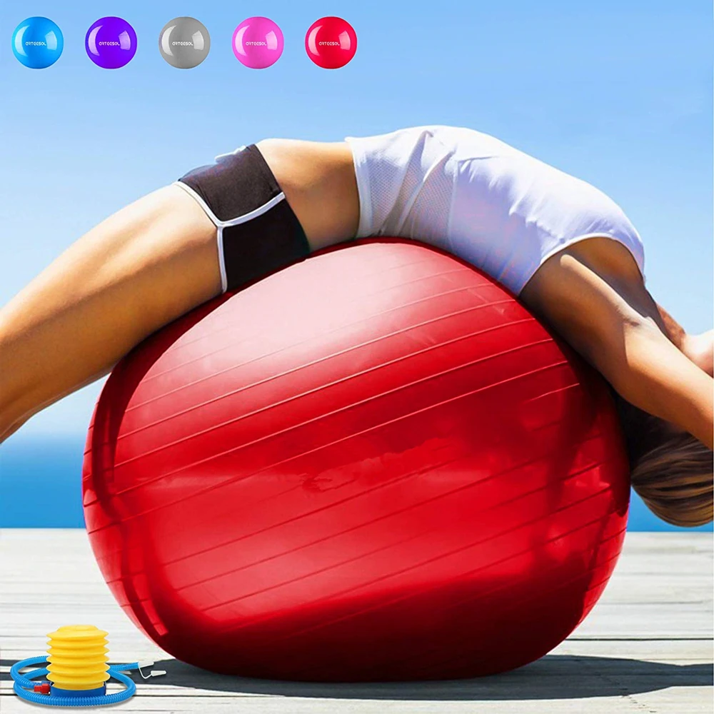 Мяч йоги для фитнеса Yoga Ball 75см