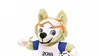 Poupée mascotte football 2022, peluche, cadeau souvenir loup ► Photo 3/3