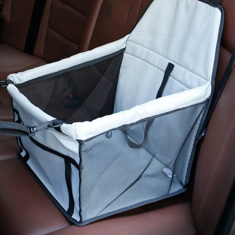 

New Breathable Pet Car Mat Mesh Bag Double Layers Thick Waterproof Car Pet Bag Foldable Cat Small Dog Carring Bag Free Shipping