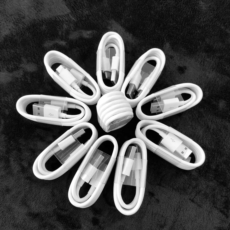 

10pcs USB Cable Fast Charging Wire Micro USB Type C Cable For Samsung S9 huawei xiaomi Charger 8pin For iPhone 5 6 6s 7 plus x