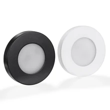 Круглый поверхностный монтаж 3 Вт 220 в 230 В светодиодный светильник s светодиодный точечный потолочный светильник для домашнего шкафа гостиной спальни светильник ing