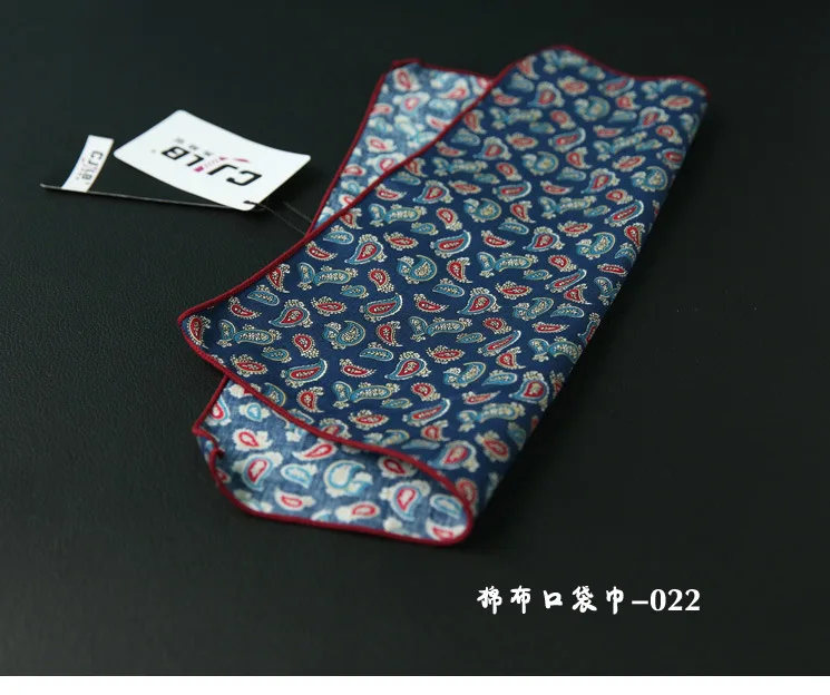 30 шт./лот 27 цветов может выбор корейский модные дизайнерские высококачественные мужские платок цветочный принт хлопок Платки носовые для