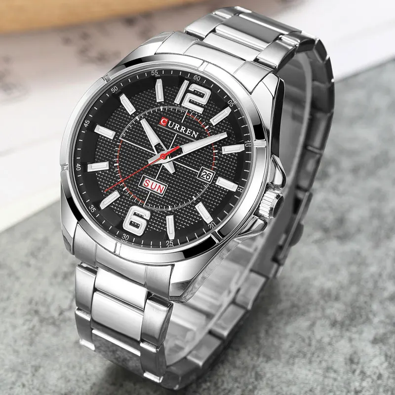 

CURREN Men's Quartz Watches Top Brand Luxury Men Casual Sports Watch Man Multifunction Clock Male Wristwatch Relogio Masculino