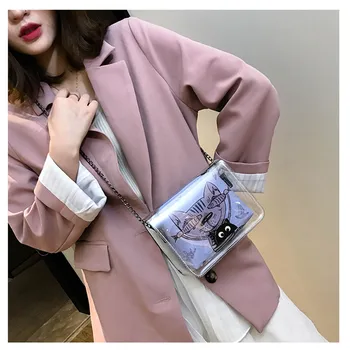 

NOENNAME_NULL Women Messenger CrossBody Shoulder Handbag Tote PVC Leather Satchel Bag Purse