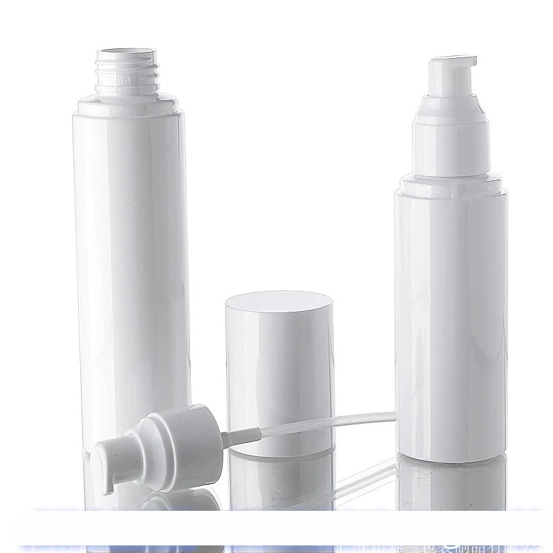 120 мл Белый Пластиковая бутылочка с дозатором для лосьона/эмульсии/сыворотки/тональный крем/вода/туалет/набор пластиковых флаконов для